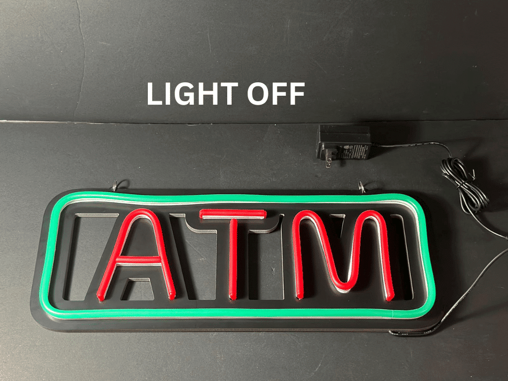 ATM Neon Sign (Green)