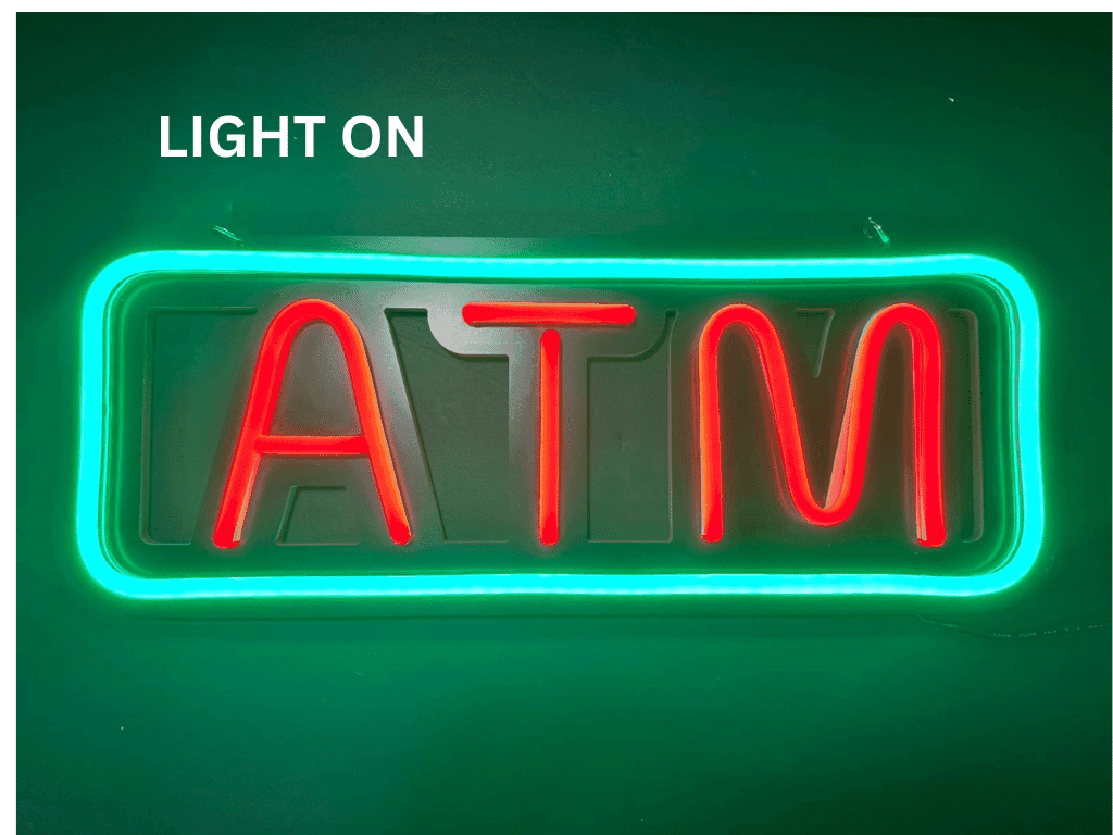 ATM Neon Sign (Green)