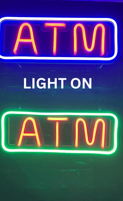 ATM Neon Sign (Green)