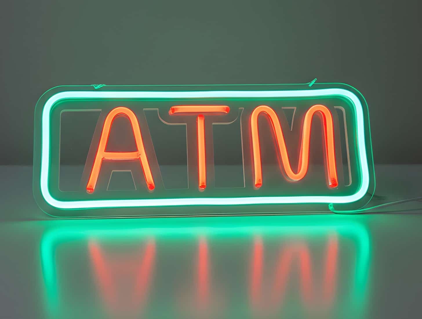 ATM Neon Sign (Green)
