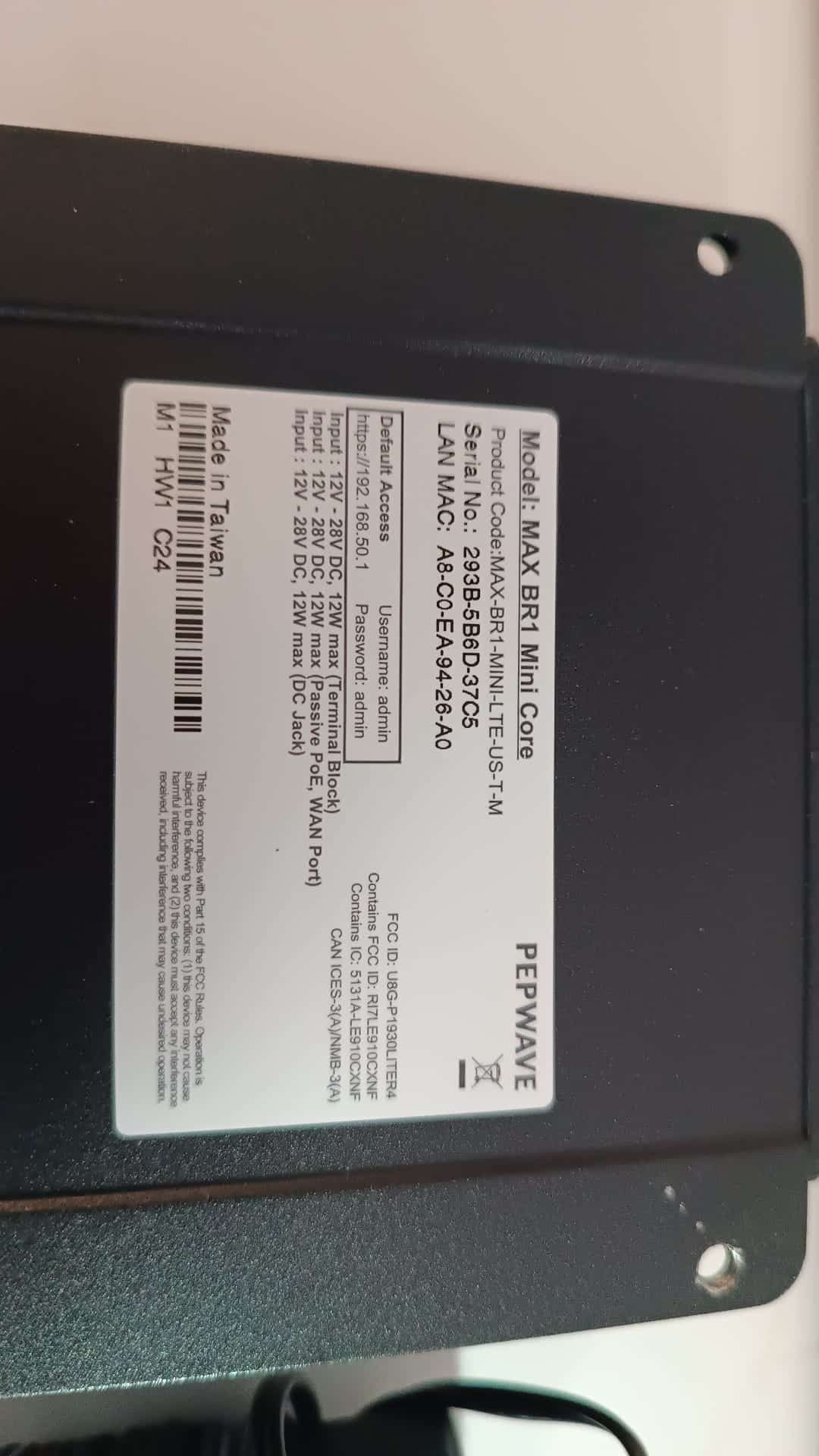 Peplink BR1 Mini Modem - Free