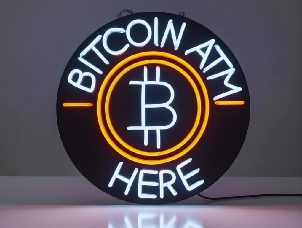 Neon Bitcoin ATM Sign (Limited Stock)