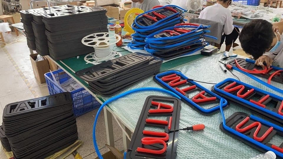 ATM Neon Sign (Blue)