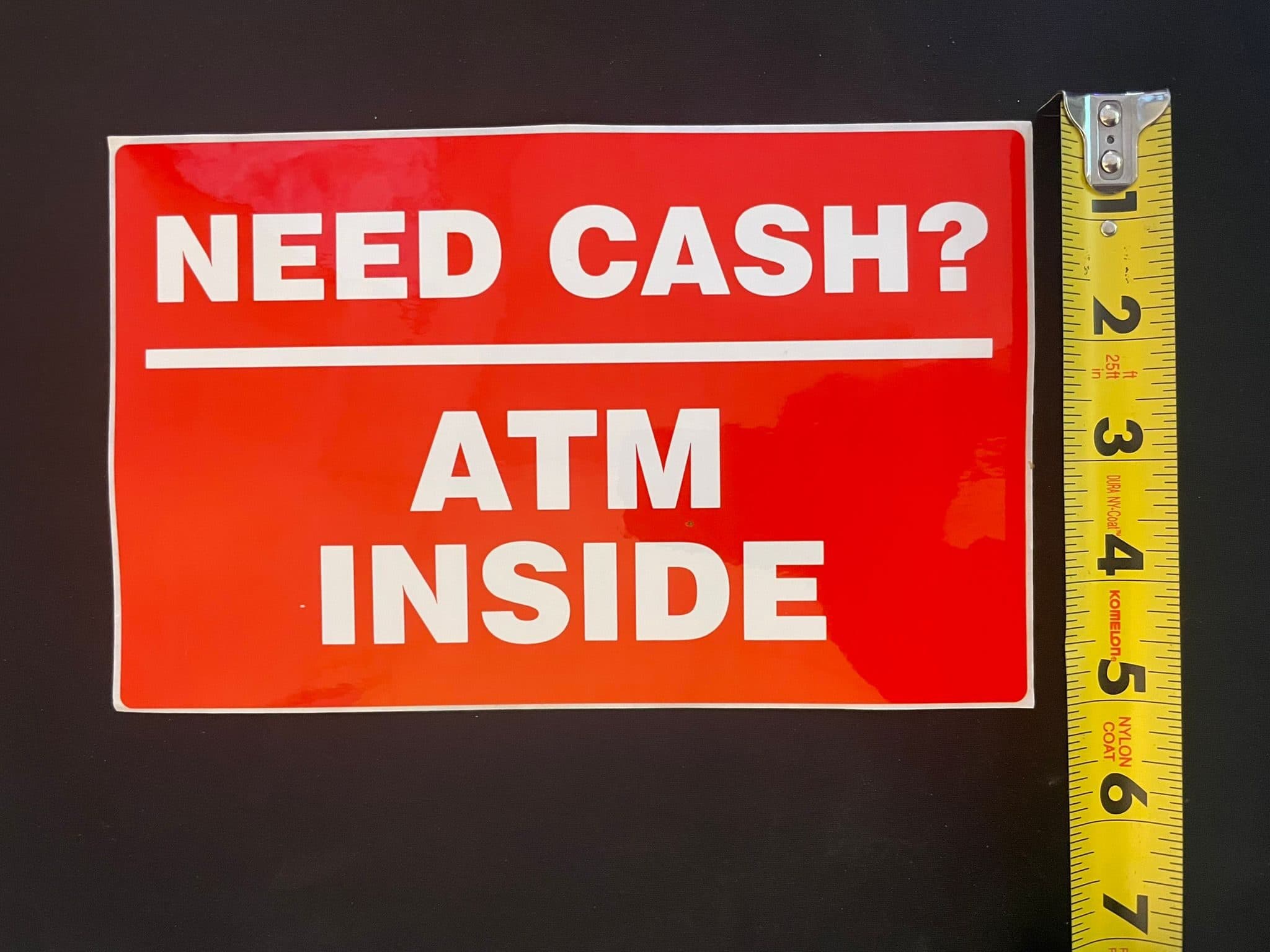 ATM Decals - Free