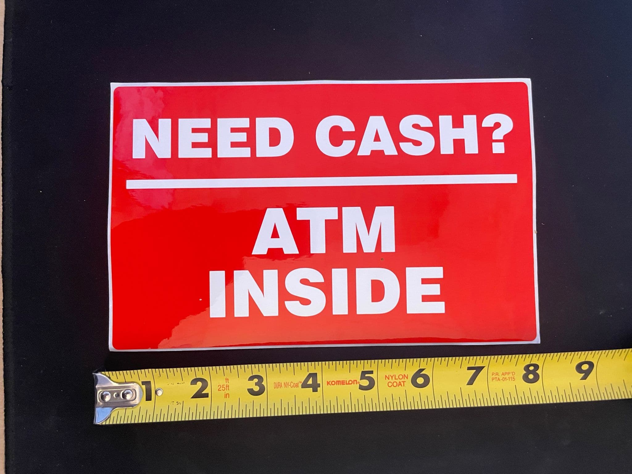 ATM Decals - Free