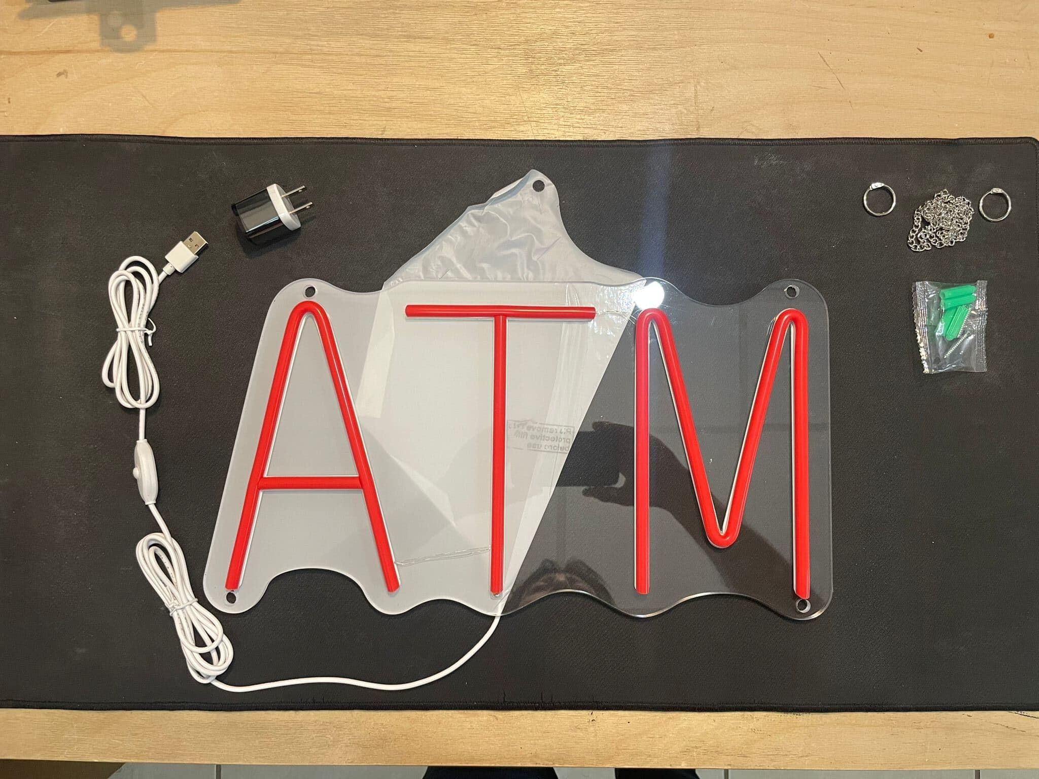 ATM Neon Sign (Red)