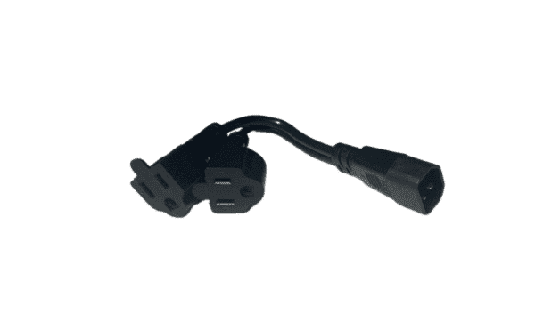 Pack of 5 Cable Extension Cord Splitter for ATMs. (Used to power modems, digital toppers and more)