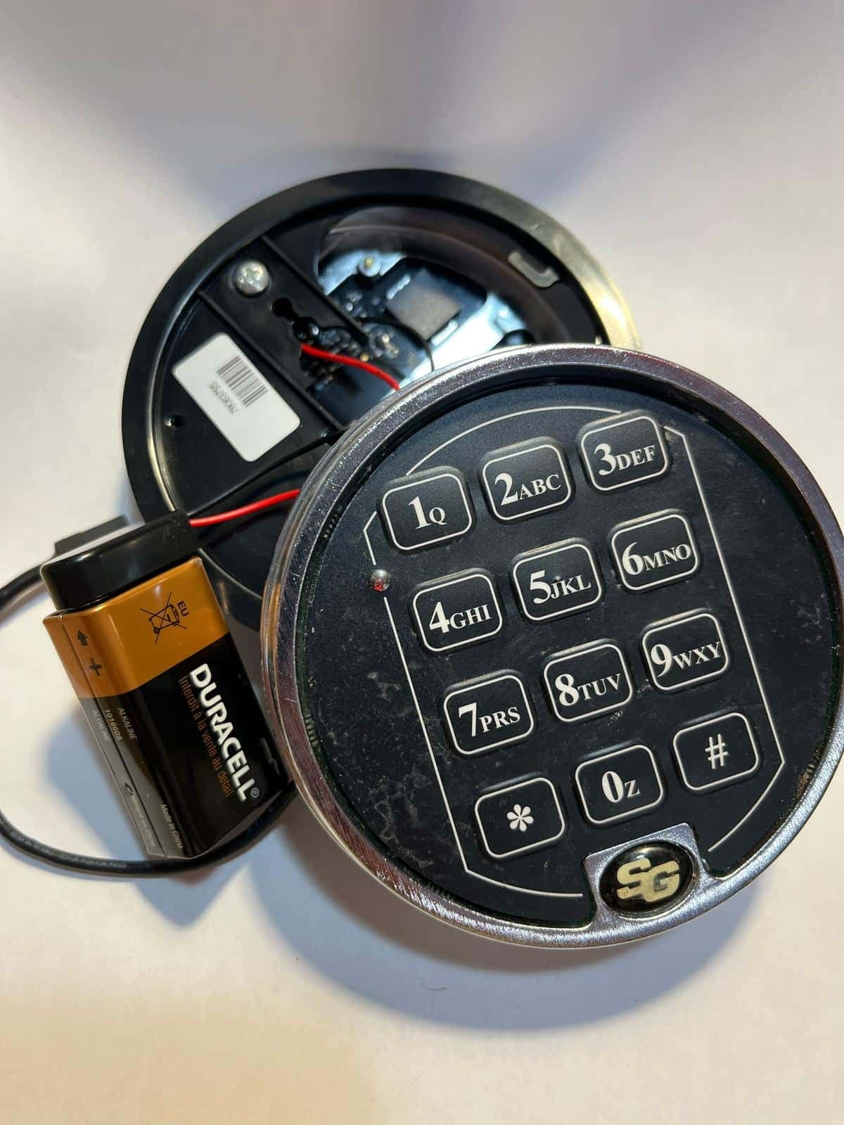 Duracell 9V Battery Pack (5 pieces) for ATM E-Locks