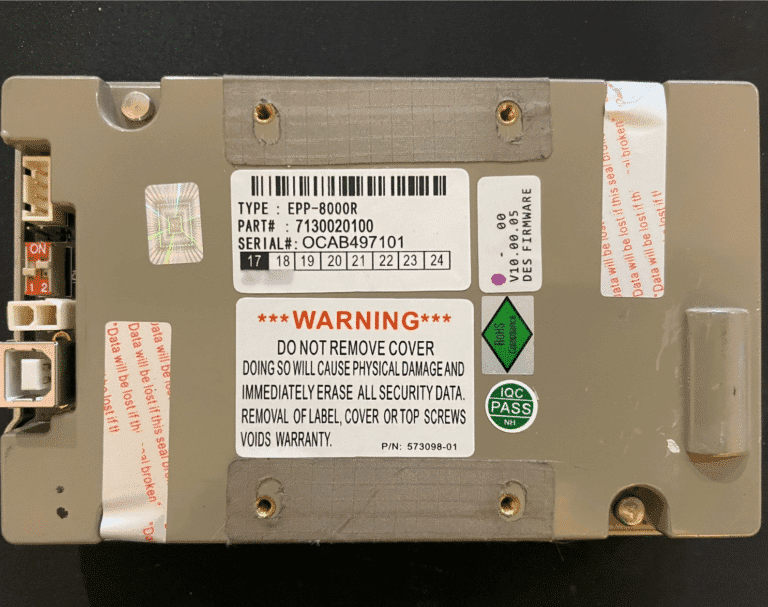 Hyosung 8000R Keypad, Part Number: 7130020100 + PCI Compliancy Upgrade Kit  for Hyosung NH2700SE (Accessories Only) (from 6000K keypad to 8000R or X1) Pn: S3200000556, S7200001298, S4210003125