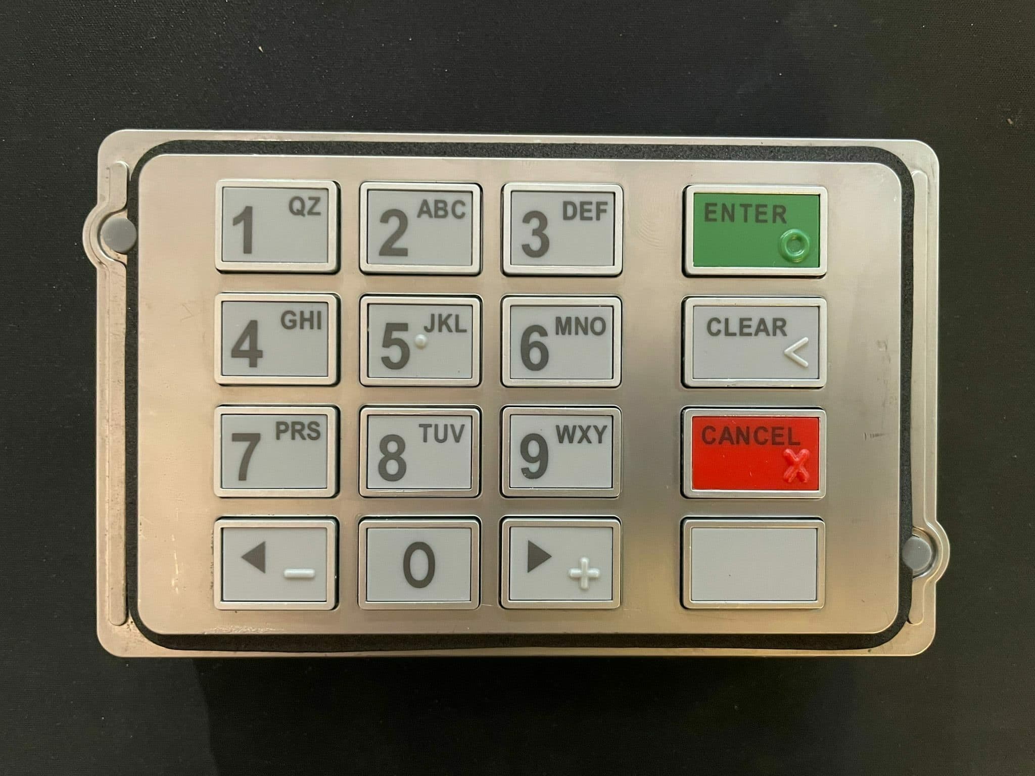 Hyosung 8000R Keypad, Part Number: 7130020100 + PCI Compliancy Upgrade Kit  for Hyosung NH2700SE (Accessories Only) (from 6000K keypad to 8000R or X1) Pn: S3200000556, S7200001298, S4210003125