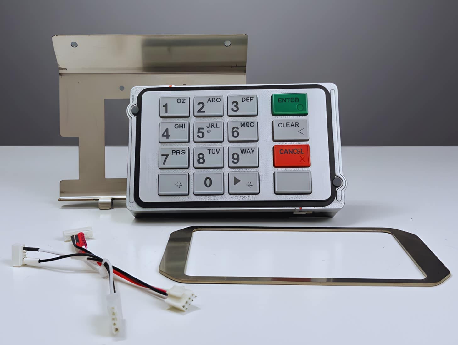 Hyosung 8000R Keypad, Part Number: 7130020100 + PCI Compliancy Upgrade Kit  for Hyosung NH2700SE (Accessories Only) (from 6000K keypad to 8000R or X1) Pn: S3200000556, S7200001298, S4210003125