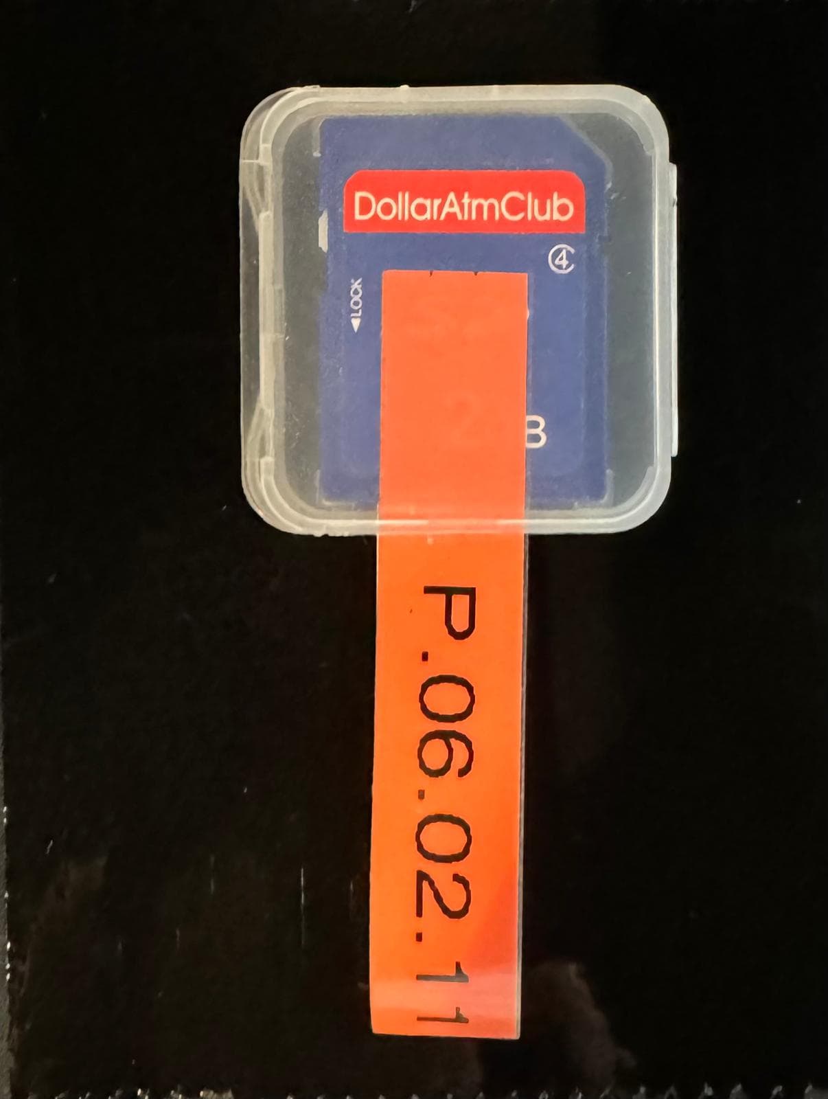 Dollar ATM Club 2GB SD Card Loaded with ATM Software (P.06.02.11) for Hyosung NH1800SE