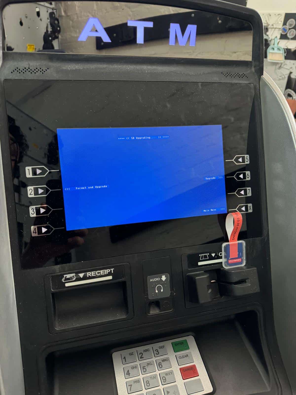 Dollar ATM Club 2GB SD Card Loaded with ATM Software (P.06.03.05) for Hyosung ATMs