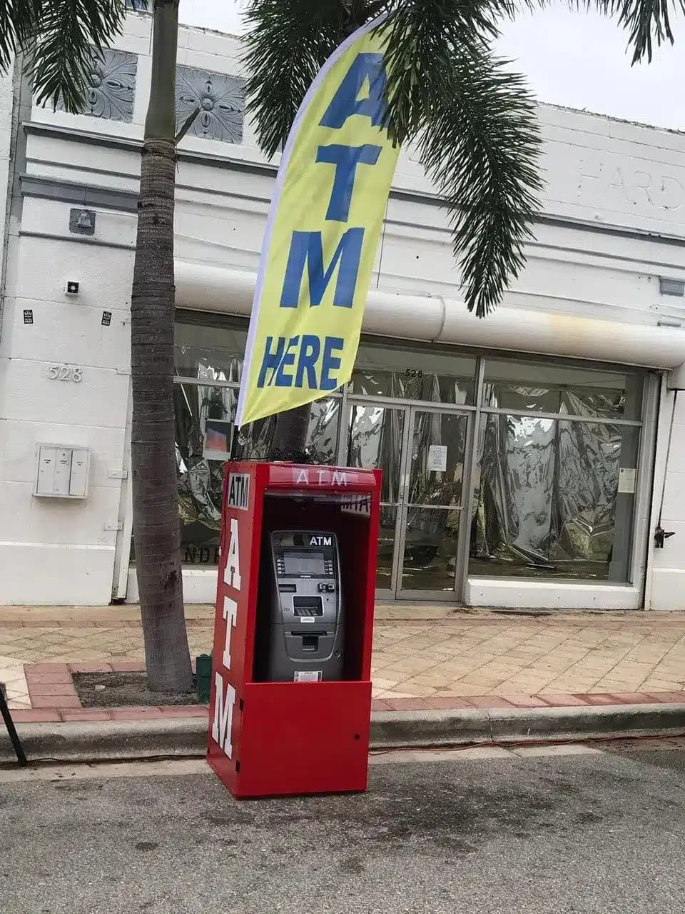 Light ATM Enclosure for events / Free Shipping / Buy Now Pay Later available