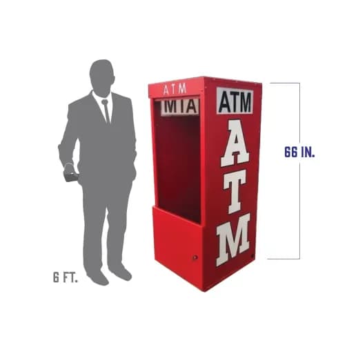 Light ATM Enclosure for events / Free Shipping / Buy Now Pay Later available