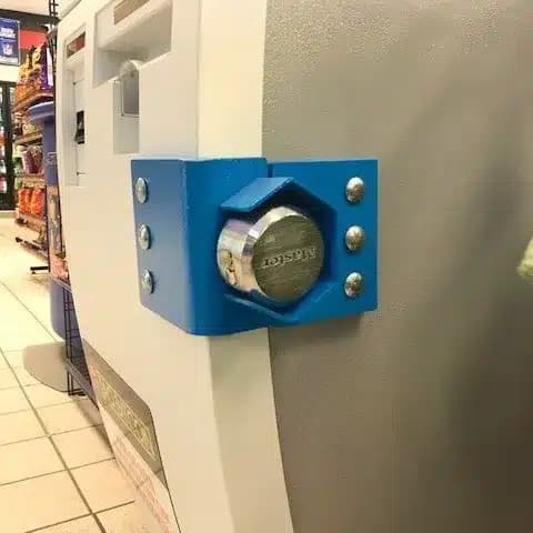 200 Series Lock Bracket for ATM Machine / Free Shipping / Buy Now Pay Later available