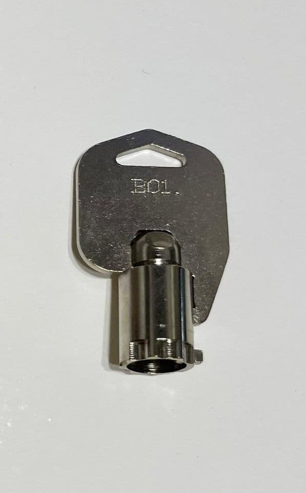 Nautilus Hyosung Cash Cassette and Reject Bin Key, PN:S45110111