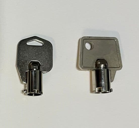 Nautilus Hyosung ATM Machine Bezel And Cassette Keys (New Set) Part no: S45110111, S45110110