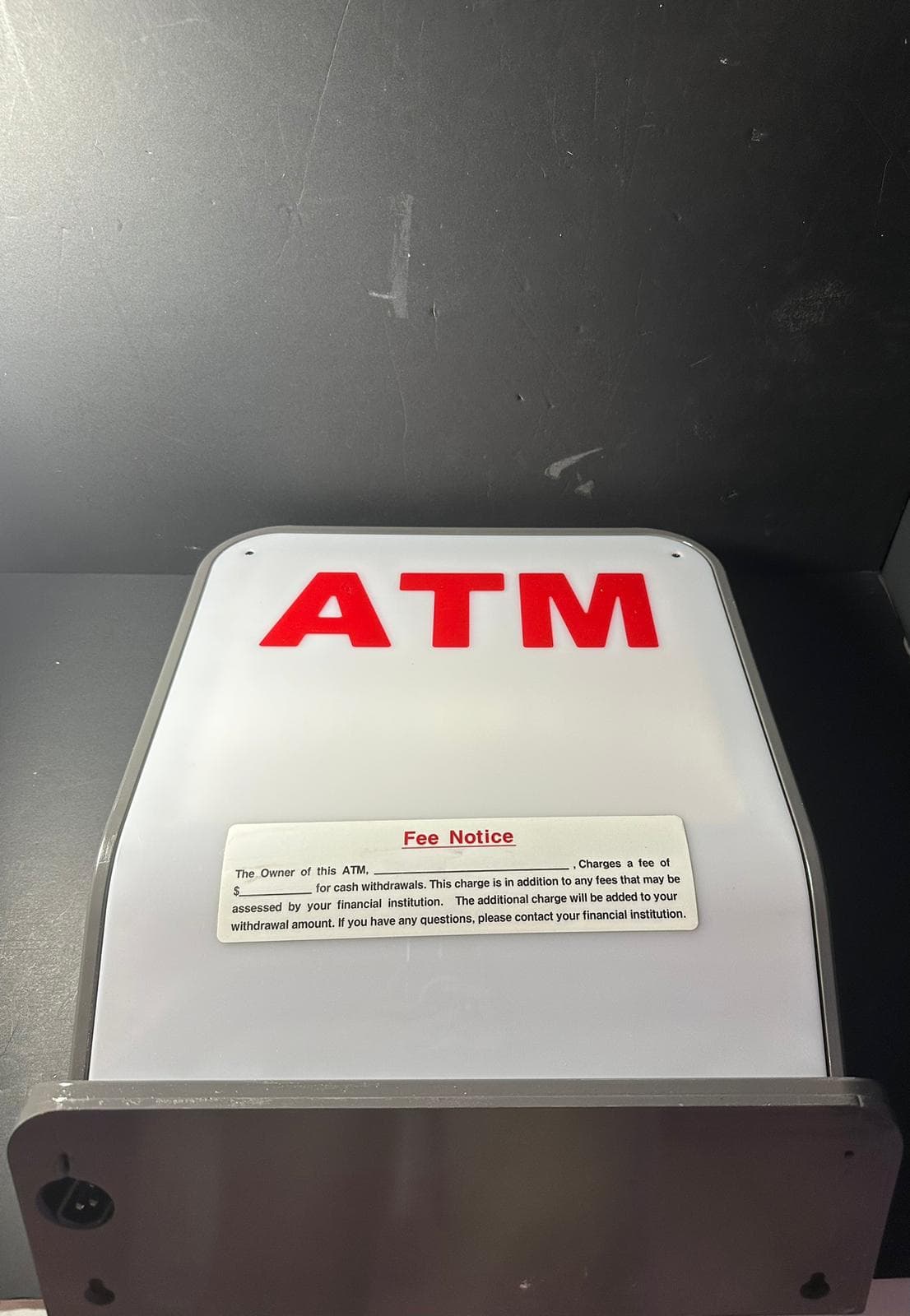 ATM Topper For Hyosung ATM Machines