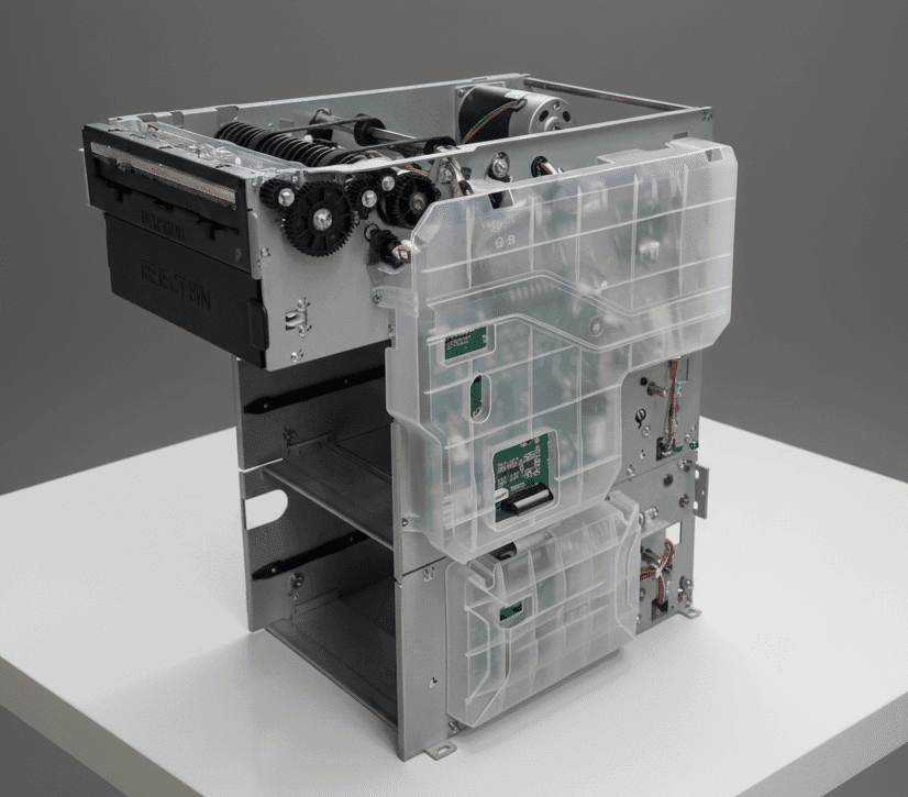 Hyosung ATM Double 1k Dispenser (Refurbished) without cassettes Part No: 7010000395 - 7430010172
