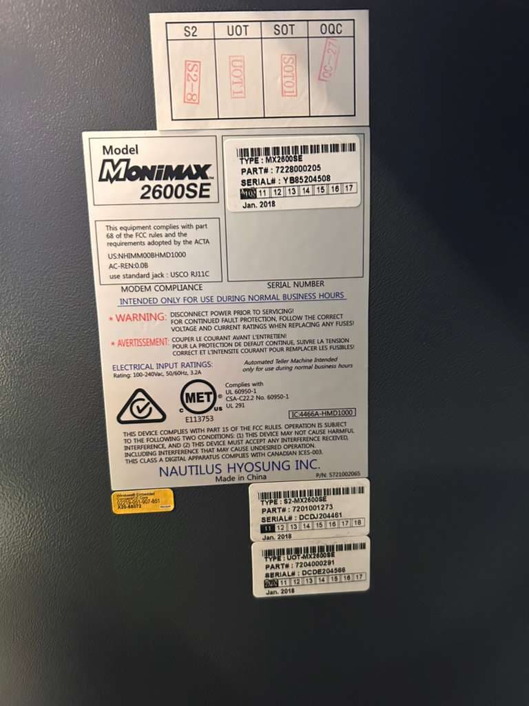 Hyosung Halo 2 - 4K CDU with 8000R Keypad – 3 Months Warranty - (Buy Now Pay Later Available)