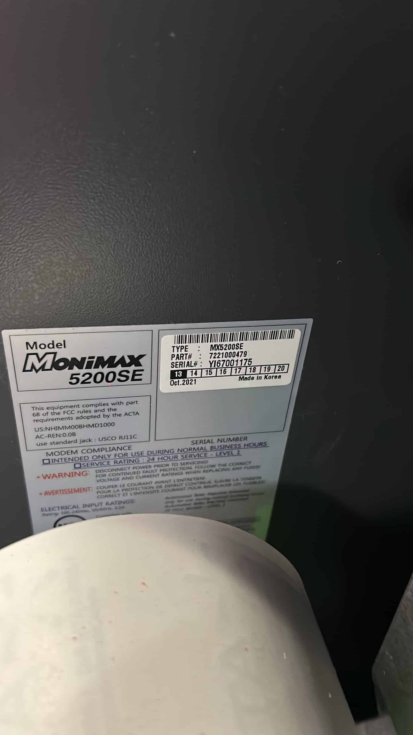 Hyosung MX 5200SE 4K CDU W/ X1/8000R Keypad - 3 Months Warranty – (Buy Now Pay Later Available) - (Bulk Discount available)
